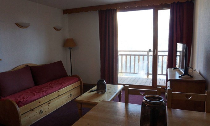 Orcieres-Merlette Apartment | Cozy 1-Bedroom Apartment for 4 with Parking in Merlette, Orcières
