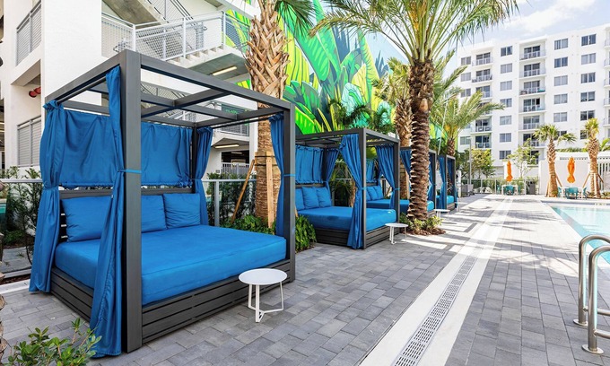 Dania Beach Condo | Cozy 1-bedroom condo with WiFi, fitness room in welcoming Dania Beach