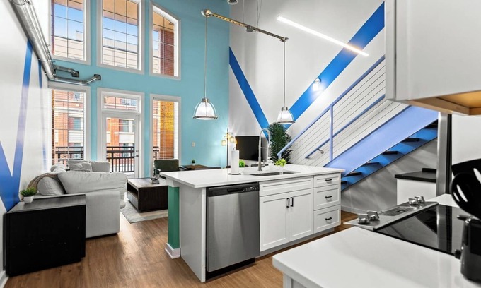 Atlantic Station Area Apartment | Cozy 2-Bedroom Loft | Walkable Location