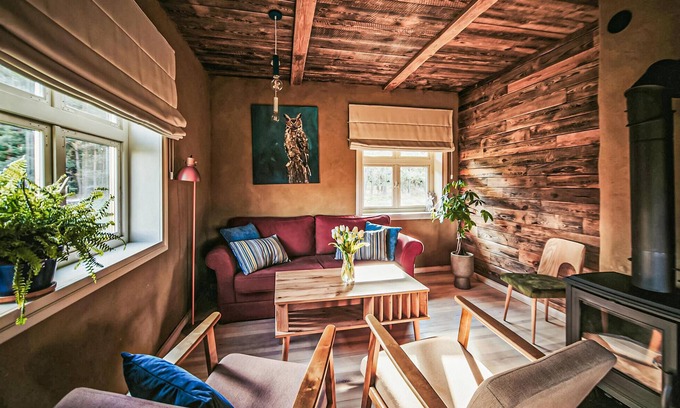 Cekcyn House | Cozy and rustic wooden house in an idyllic location.