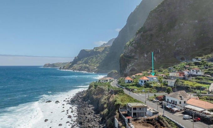 Sao Vicente Apartment | Cozy apartment 50 meters from the sea with outside terrace.