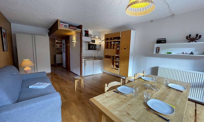 Saint-Chaffrey Apartment | Cozy apartment for 4 with private parking in Serre-Chevalier