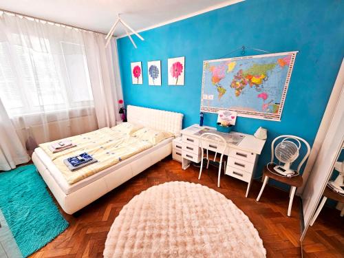 Presov House | Cozy Blue Apartment Prešov