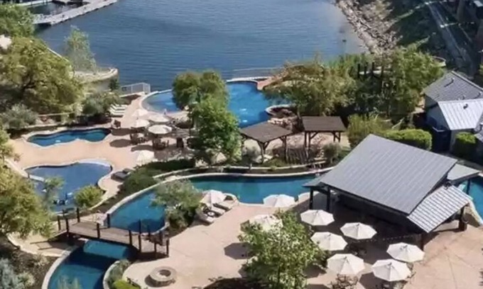 Spicewood Cabin | Cozy cabin by the lake with amazing amenities and resort pool!