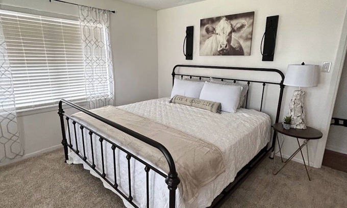 Ardmore Cabin | Cozy Cabin Getaway, 5 minutes from Lake Murray and downtown Ardmore!