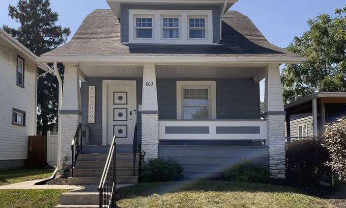 West Columbus House | Cozy Campbell Bungalow In Franklinton