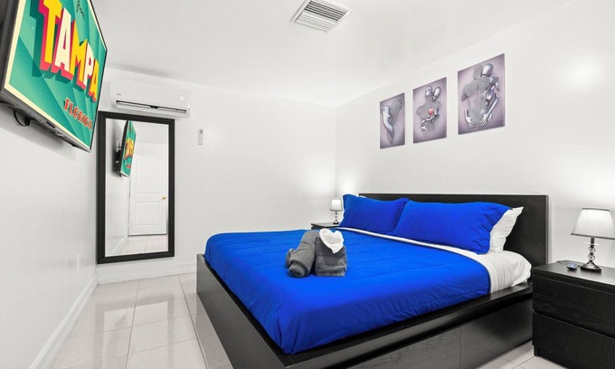 Tampa Apartment | Cozy & Centrally Located Full Guesthouse- Sleeps 4. Short drive to everything!