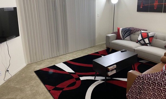 Pleasanton Apartment | "Cozy Haven: Your Urban Retreat"