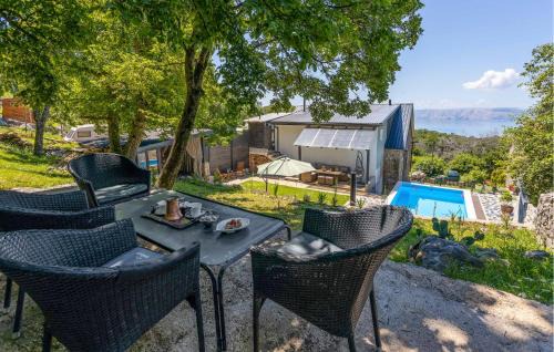 Ledenice House | Cozy Home In Bater With House Sea View