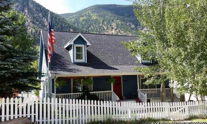 Historic District House | Cozy home in Georgetown with gigabit internet, hiking, skiing, & a cool train!