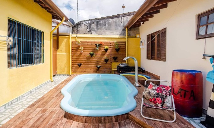 Ipiranga House | Cozy house with pool, barbecue, Netflix and fast internet in Caragua