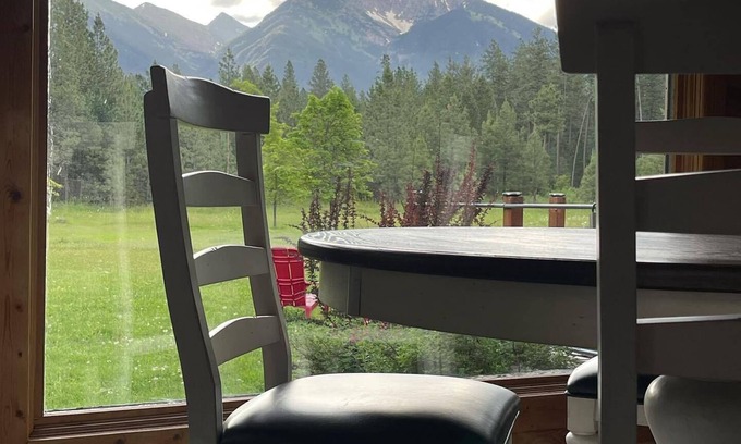 Kicking Horse Cabin | Cozy log cabin on 20 private acres