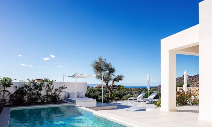 Akrotiri Villa | Cozy nature villa with sunset views near beaches