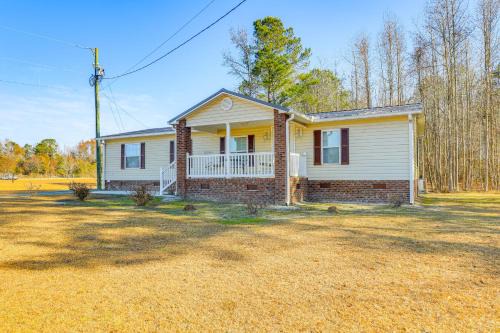 New Bern House | Cozy New Bern Getaway Less Than 2 Mi to Trent River!