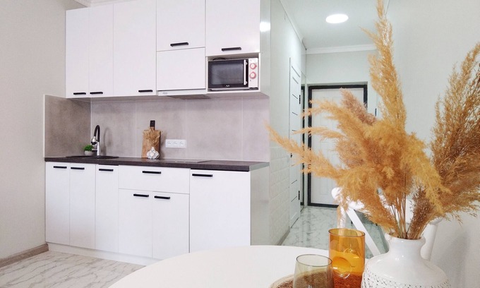 Bouvet Island Apartment | Cozy "Spica" apartment with mountain view in Almaty + AC, WiFi