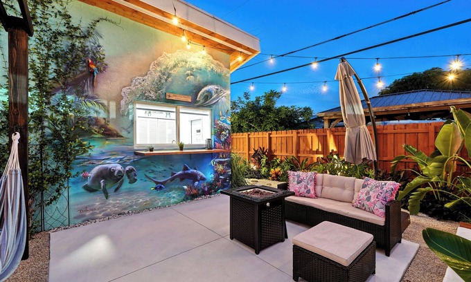 Miramar Apartment | Cozy Stay Near Hard Rock Stadium Private Serene Backyard