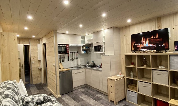 Villaroger Apartment | Cozy studio at the foot of the slopes