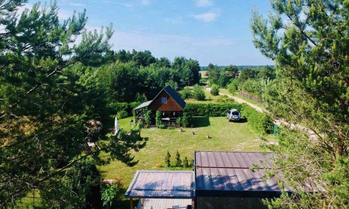 Krokowa Cabin | Cozy, Wooden Cabin "Lawendowe Zacisze"50 km from Gdansk,10 min from the beach