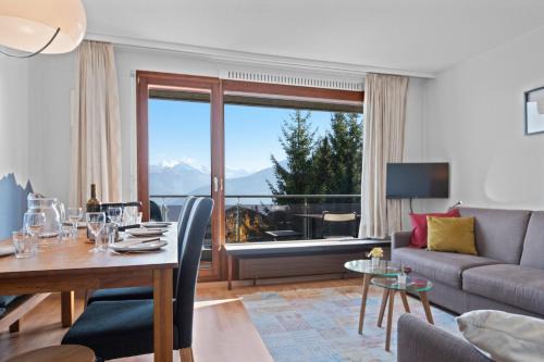 Randogne Apartment | Crans-Montana, 5 pers, balcon vue et parking privé