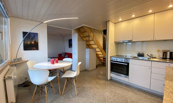 Crans-Montana Apartment | Crans-Montana Stunning Southview Flat