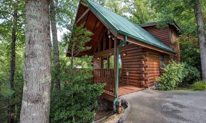 Black Bear Falls Cabin | Cub’s Cove | Hot Tub + Pool Table! Near Downtown