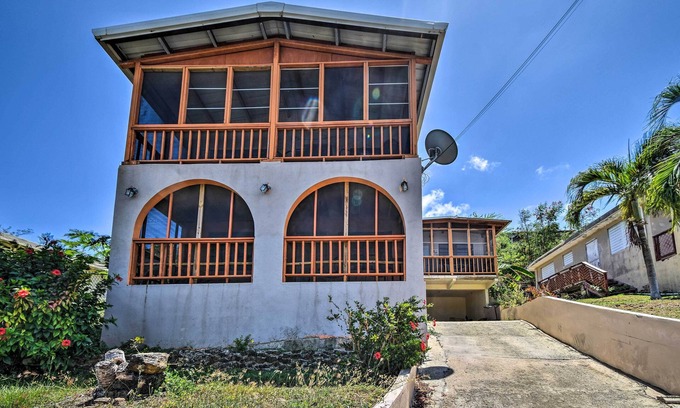 Villa Flamenco House | Culebra Apt w/Lanai, Walk to Ensenada Honda Bay!