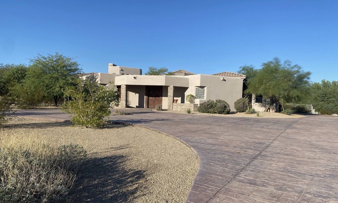 Estrella Mountain Ranch House | Custom home which boasts spectacular views of the Estrella Mountains