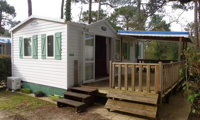 Saint-Georges-de-Didonne House | Découvrez le Camping Bois Soleil Dans le Confort de Notre Mobil Home !
