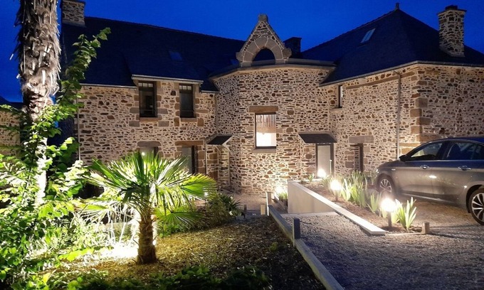 Plerin Apartment | Dans Manoir Marteroy, Appartement 80m² 2 Chambres vue Mer, Plage des Rosaires