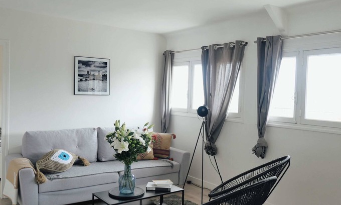 Deauville City Centre Apartment | Deauville Élégance – Chic & Spacieux - Tout à pied