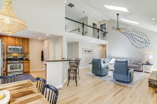 Ocean View House | Deck, Hot Tub and Resort Amenities Ocean View Gem