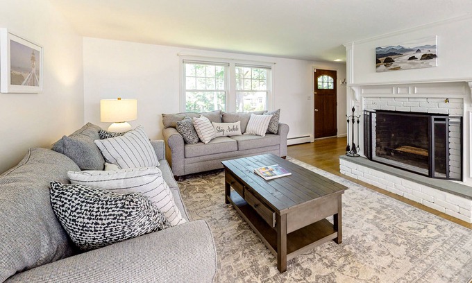Cataumet House | Delightful coastal escape near the bay with large yard, gas grill, & free WiFi