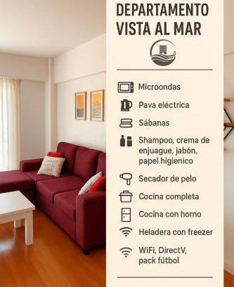 Necochea Apartment | Departamento vista al mar