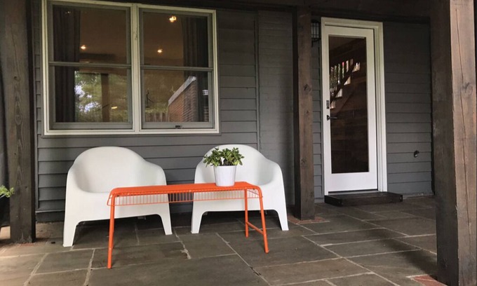 North Cleveland Park House | Designer Apartment with All the Amenities!