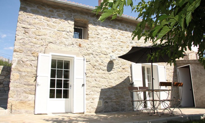 Calacuccia House | Detached stone house - air-conditioned - shady garden (sleeps 2)