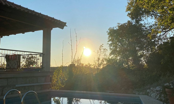 Mocici Villa | Detached villa and studio with private pool and panoramic sea-view terrace.