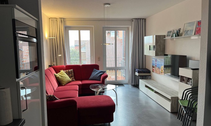 Harlesiel Apartment | Dike view II