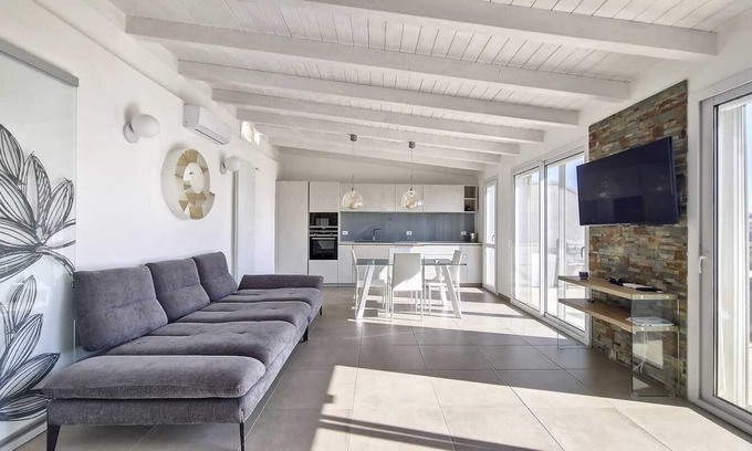 Castromediano Apartment | Dileo Penthouse With Whirlpool On the Terrace in the Heart of Salento