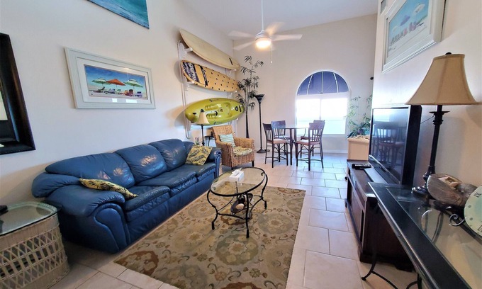 Port Canaveral Condo | Direct Oceanview Multi-Level Penthouse - Pool, Hot Tub, Beach Access Sleeps 6
