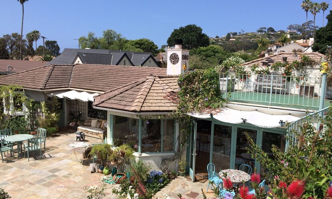 Alta Mesa House | DISCOUNT: Secluded Fanciful View Home near Beaches, Town, Harbor. 30 day minimum