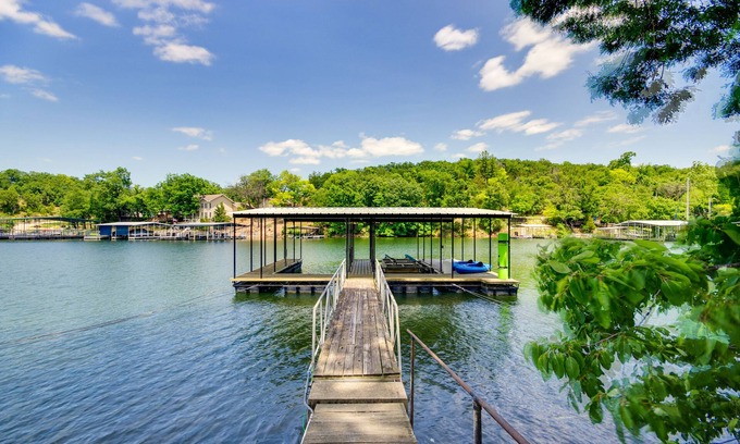 Osage Beach House | Dock & Boat Slip: Lakefront Osage Beach Home!