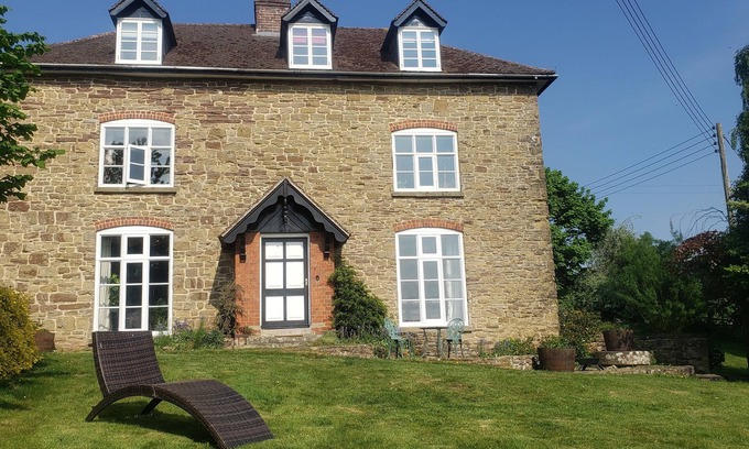 Hay-on-Wye Other | Dog friendly 7 bed farmhouse near Malvern Hills with huge hot tub and games room