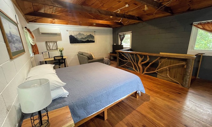 Pisgah Forest Cabin | Dog friendly cabin on 13 beautiful acres