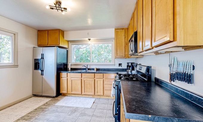 Miller Beach House | Dog-friendly home with yard - near Indiana Dunes NP & walk to the beach