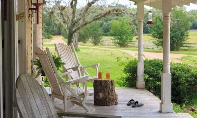 Cat Spring House | Dog Trot Entire House & Private Pool Texas BlissWood Unique Ranch with optional Safari!