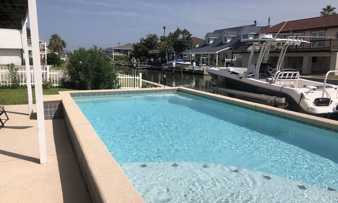 Key Allegro House | Dolphin Bay, Waterfront home w/pool, bay views and boat dock, sleeps 10.
