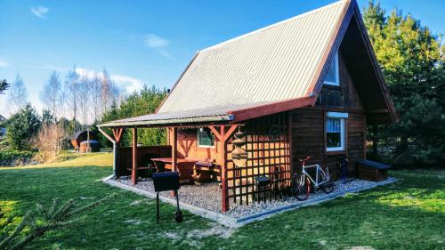 Olsztynek Cabin | Domek Pod Lasem