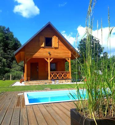Lesko Cabin | Domek Skowronek z basenem