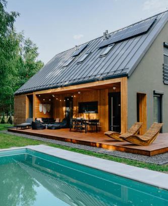 Wyszkow Apartment | Domek z basenem nad Bugiem