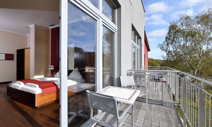 Heimbach Apartment | Double room Seeblick with balcony